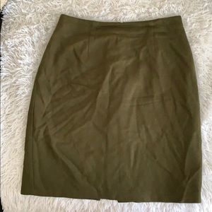 Olive Green Skirt